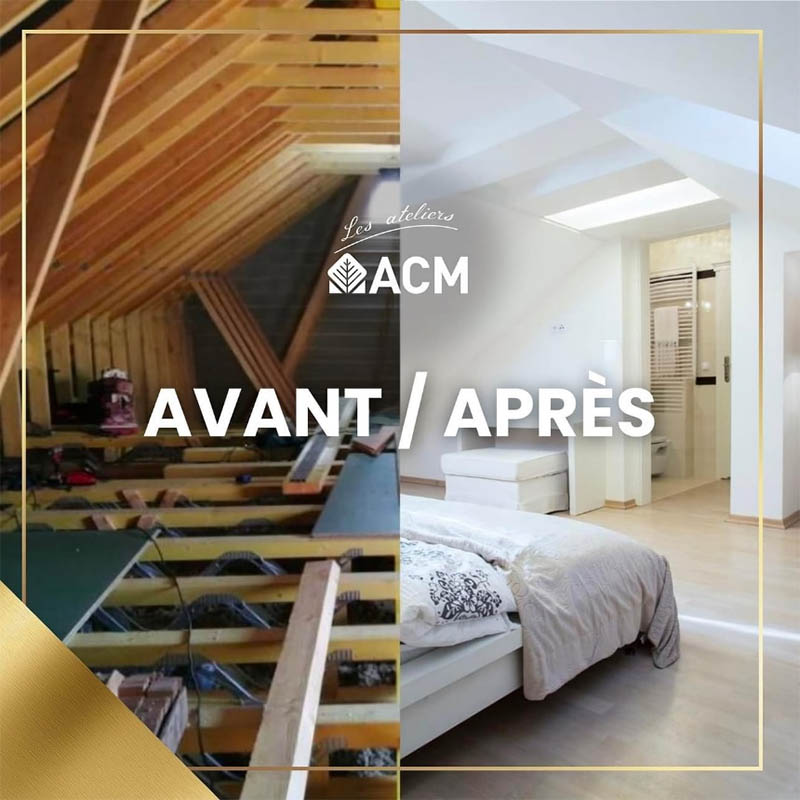 Restructuration charpente - Les Ateliers ACM